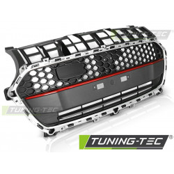 maska SUZUKI SWIFT VI 17-20 krom RED LINE