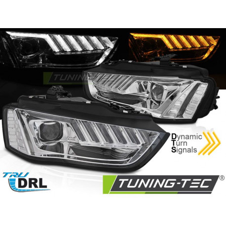 Farovi i rasvjeta xenon Farovi led krom seq za AUDI A4 B8 12-15 | race-shop.hr