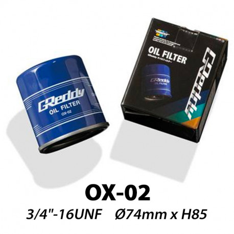Filteri ulja Filter ulja GREDDY OX-02, 3/4-16UNF, D-74 H-85 | race-shop.hr