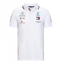 Majica kratkih rukava Mercedes Benz AMG muška Team Polo (bijela)