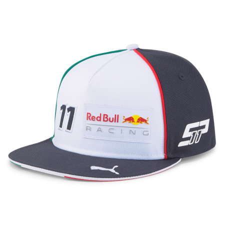 Kape Sergio Perez Red Bull Racing ravan šilt, bijela | race-shop.hr