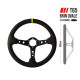 Volani Sportski volan s 3 kraka RRS Monte Carlo F65, 350mm, koža, 65mm uvlačenje, crna/žuta/crvena | race-shop.hr