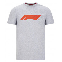 Velika majica s logotipom Formule 1 (siva)