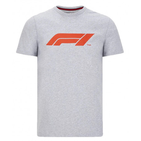 Majice Majica F1 Logo, siva | race-shop.hr