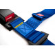 Sigurnosni pojasevi i dodaci 4 Točkasti sigurnosni pojasevi RACES Classic series, 2" (50mm), plavi, E8 odobrenje | race-shop.hr