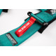 Sigurnosni pojasevi i dodaci 5 točkasti sportski sigurnosni pojasevi RACES Motorsport 3" (76mm) (LIMITED EDITION), aqua zelena | race-shop.hr