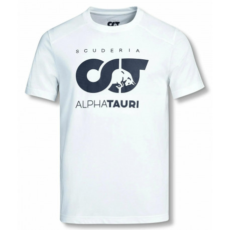 Majice AlphaTauri muška majica, bijela | race-shop.hr