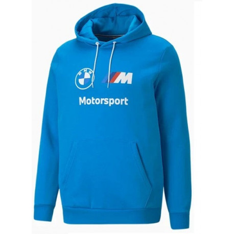 Dukserice i jakne Puma BMW Motorsport MMS Essentials majica s kapuljačom, plava | race-shop.hr