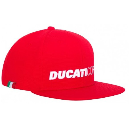 Kape Ducati Racing flat cap, Crvena | race-shop.hr