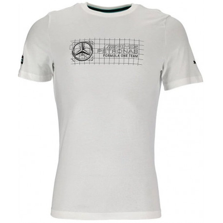 Majice Puma Mercedes AMG Petronas F1 majica, bijela | race-shop.hr
