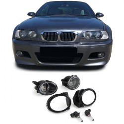 RACES maglenke za BMW E39 M5 E46 M3 (s okvirom, HB4), prozirna