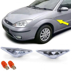 bočni žmigavci prozirni par odgovara Ford Focus 98-04 + Mondeo od 00