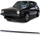 Rasvjeta Prednja crna lajsna rešetke svjetala za VW Golf 1 Cabrio 74-89 Caddy 82-92 | race-shop.hr