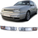 Farovi i rasvjeta RACES maglenke za dummy VW Golf 3 91-97, prozirna, krom | race-shop.hr