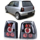 Rasvjeta prozirna Stražnja svjetla crna za VW Lupo + Seat Arosa | race-shop.hr