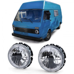 RACES farovi (Angel Eyes, Crosshair) za VW LT 28 35 40 45 75-85, prozirna, crna