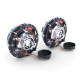 Farovi i rasvjeta RACES farovi (Angel Eyes, Crosshair) za VW T2 73-79 + T3 79-92, prozirna, crna | race-shop.hr