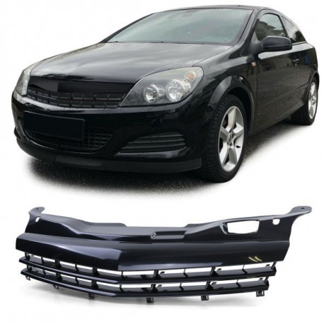 Body kit i vizualni dodaci RACES maska (Sport) za Opel Astra H GTC TwinTop 05-10, crna | race-shop.hr