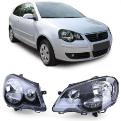 RACES farovi (GTI) za VW Polo 9N3 05-09, crna