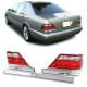 Farovi i rasvjeta RACES stražnja svjetla za lock bar Mercedes S Checkout W140 94-98, crveno-prozirna, prozirna | race-shop.hr