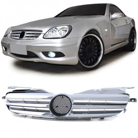 Body kit i vizualni dodaci Sportska rešetka krom za Mercedes SLK R170 96-04 | race-shop.hr