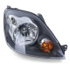 Farovi i rasvjeta RACES far za Ford Fiesta JH JD 05-07 (s motorom, H4), crna, desno | race-shop.hr