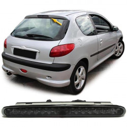 RACES treće stop svjetlo za Peugeot 206 98, crno-dimljena, prozirna