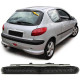 Rasvjeta Treće LED stop svjetlo prozirno crno tamni za Peugeot 206 od 98 | race-shop.hr