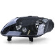 Rasvjeta Far H7 H1 crni s motorm lijevi za VW Touran 03-06 + Caddy 04-10 | race-shop.hr