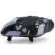 Rasvjeta Farovi H7 H1 crni s motorm par za VW Touran 03-06 + Caddy 04-10 | race-shop.hr