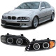 Farovi i rasvjeta RACES farovi (Angel Eyes, Projector, LED žmigavac) za BMW E39 95-00, crna | race-shop.hr