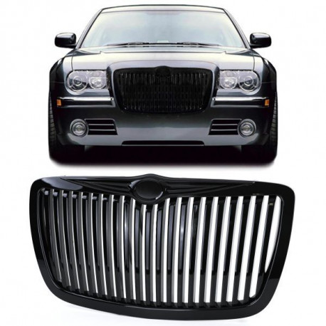 Body kit i vizualni dodaci Sportska rešetka crni sjaj RR look za Chrysler 300C 04-11 | race-shop.hr