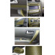 Samoljepljivi listovi, folije i trake 3D Carbon samoljepljiva folija 30cm *1.524 metara zlatna boja | race-shop.hr