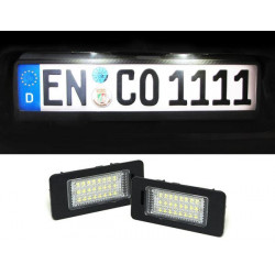 LED bijelo svjetlo registarske pločice 6000K odgovara za BMW E39 E60 E61 X5 E70 X6 E71
