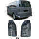 Rasvjeta Stražnja svjetla prozirna crna par za VW Bus T5 03-09 sa stražnjim vratima | race-shop.hr