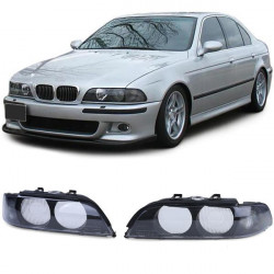 Difuzne leće za prednja svjetla crni žmigavac za BMW 5 Series E39